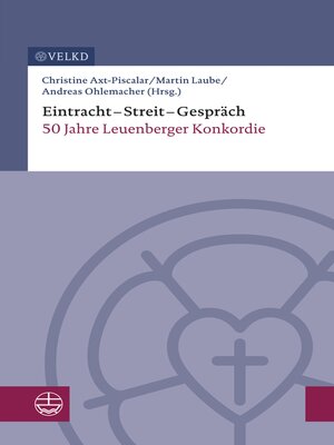 cover image of Eintracht – Streit – Gespräch